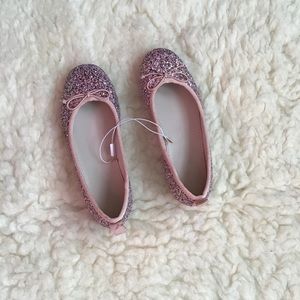 Zara girl sequins flats